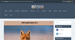 Desktop Screenshot of bizindia.net